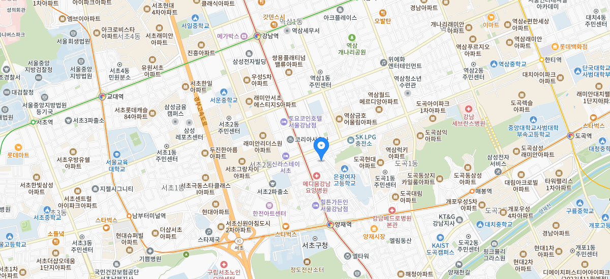 오시는길 지도